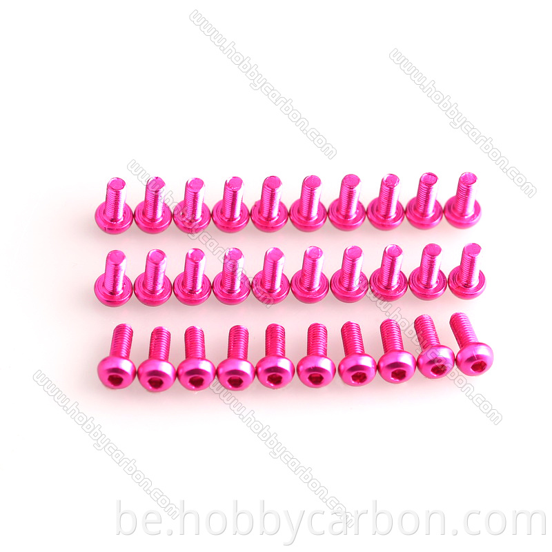 Pink Button Screw